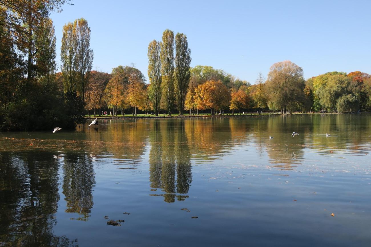 Tretbootfahren auf dem Kleinhesseloher See (und das beste Biergarten-Essen danach)