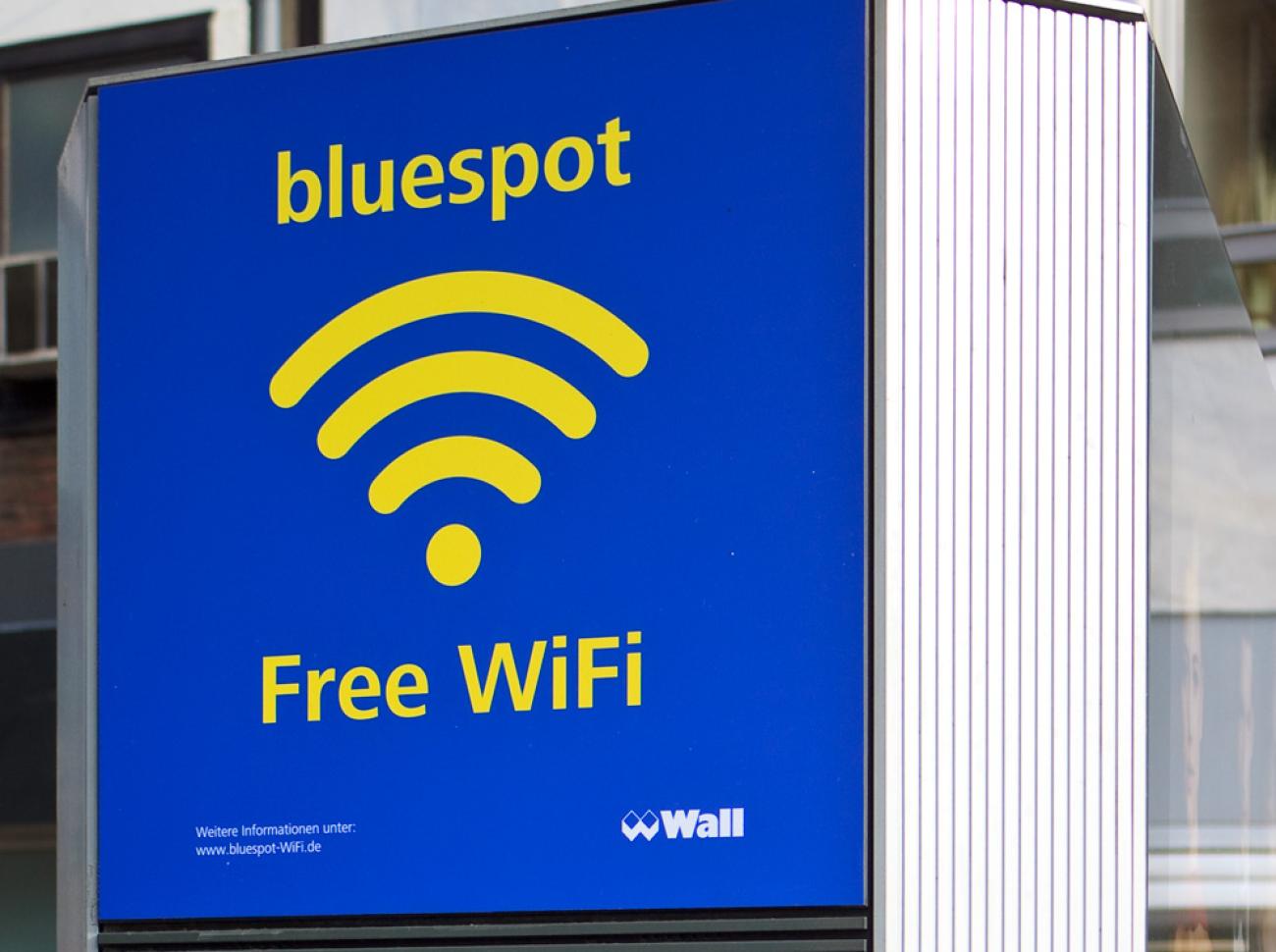 WLAN & Co.: Wo du in der Stadt kostenloses "Bluespot"-Internet findest