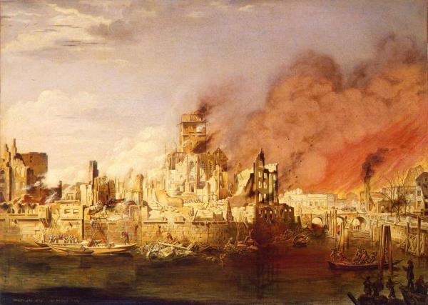 Großer Brand von 1842: Wo das Feuer wütete und die moderne Stadt aus der Asche aufstieg